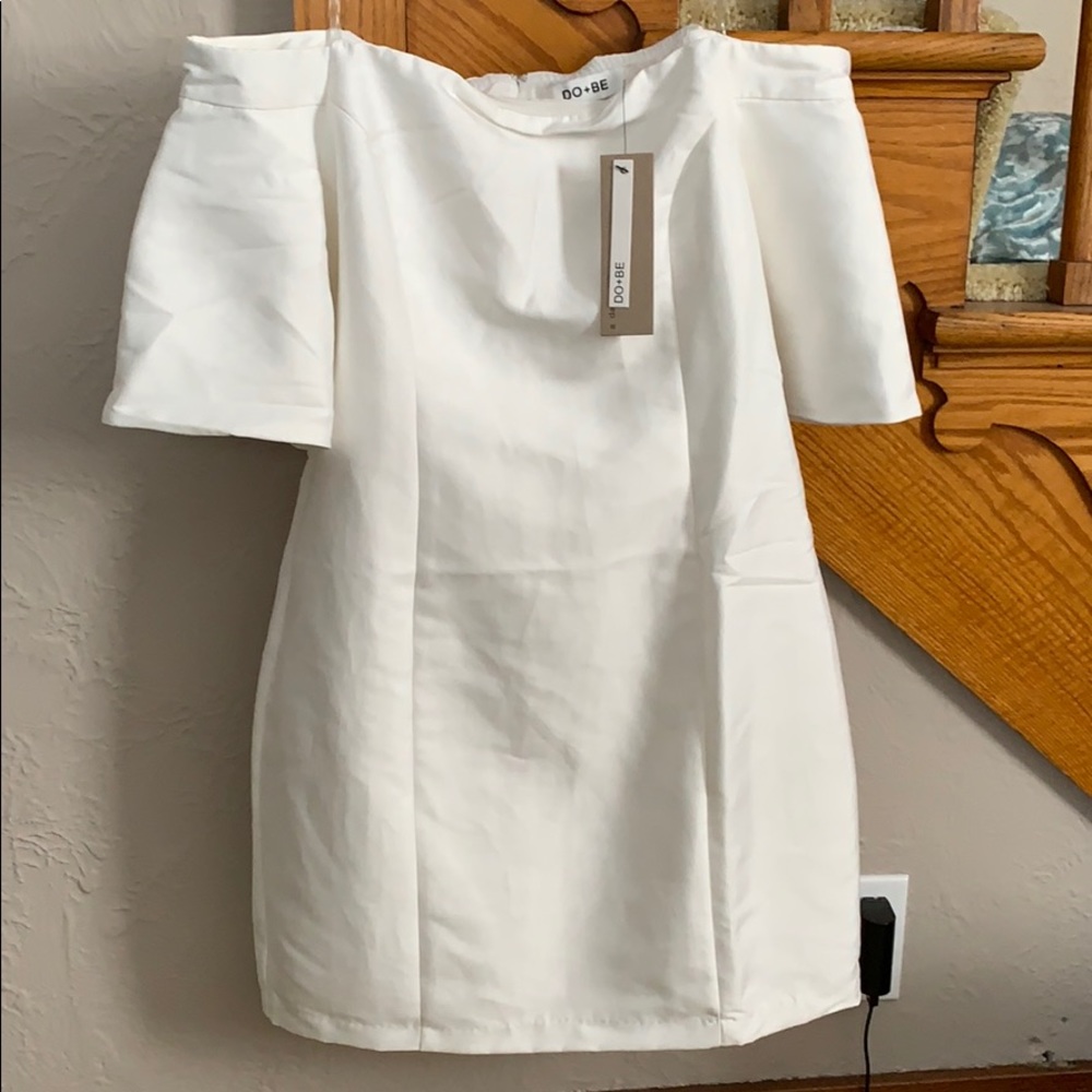 Off the shoulder dress